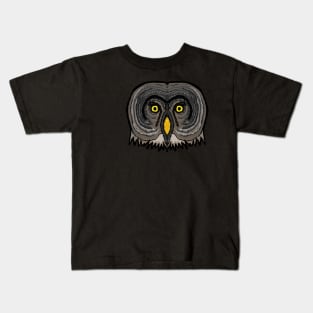 Great Grey Owl Kids T-Shirt